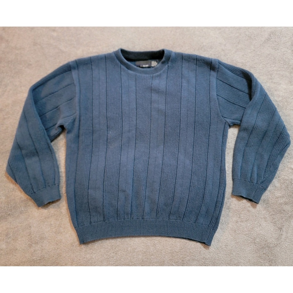 Bill Blass Men's Vintage Knit Sweater Hand Framed Size XL